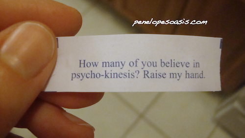 funny fortunes. good fortune cookie