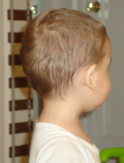 Toddler haircut