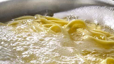 cooking pasta