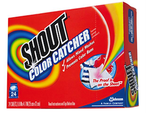 Shout Color Catcher with Oxi Booster Review