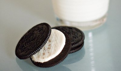 oreo cookies separated oreo cookies separated