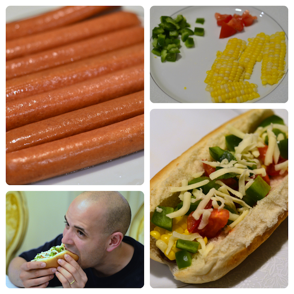 hot dog monterey corn peppers unique hot dog toppings