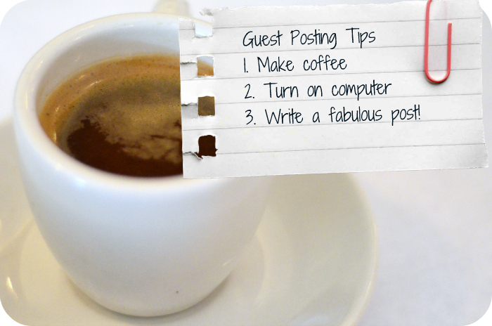 be a guest blogger