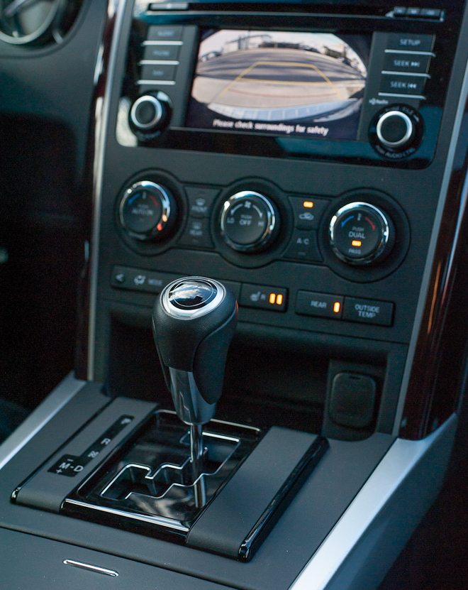 mazda cx9 reverse video