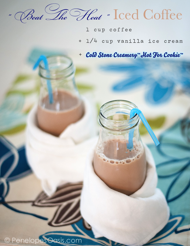 Beat The Heat Iced Coffee Beverage #Summer #IScream4ID