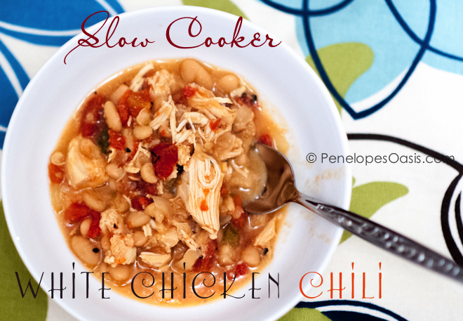 crockpot white chicken chili recipe
