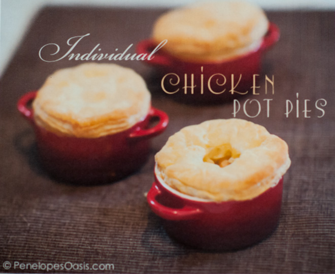 individual chicken pot pies recipe