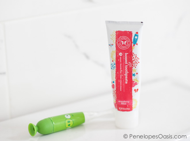 the honest company kids toothpaste