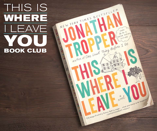 this is where I leave you book club