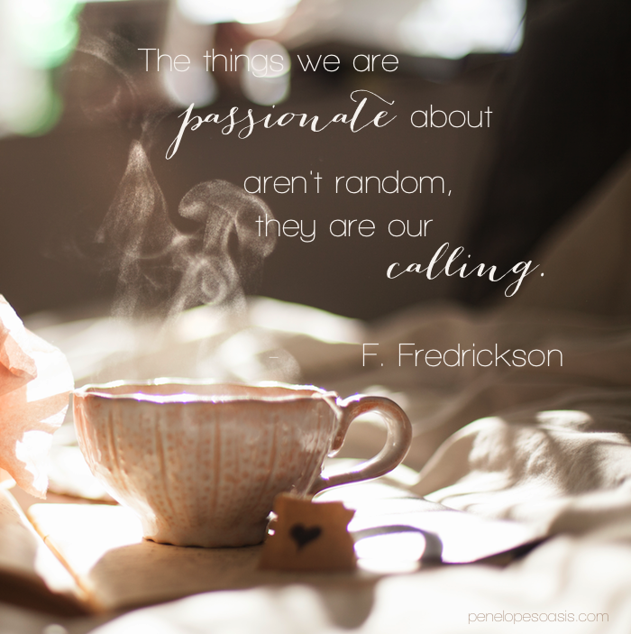 a passionate calling