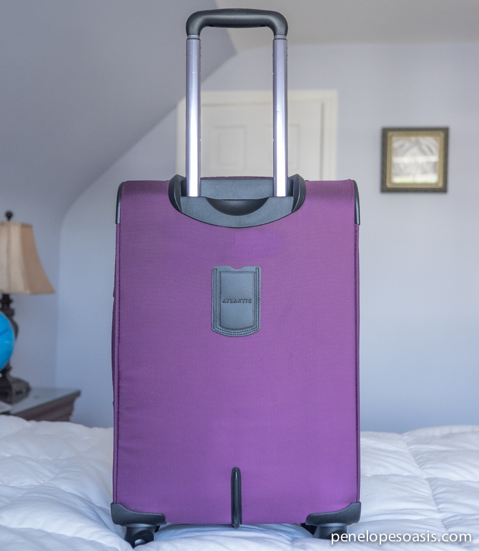 Atlantic Luggage LITE 3 Purple back