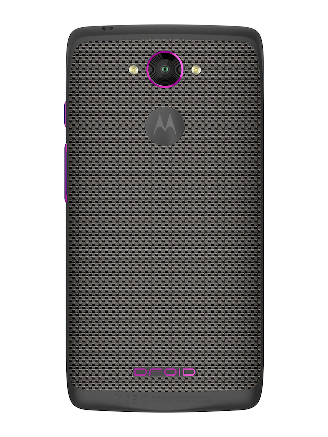 droid turbo purple textured back