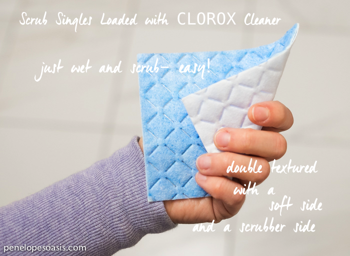 easy bathroom cleaning scrubbers