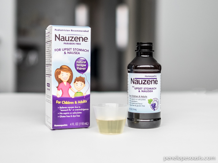 nauzene grape flavored nausea medicine