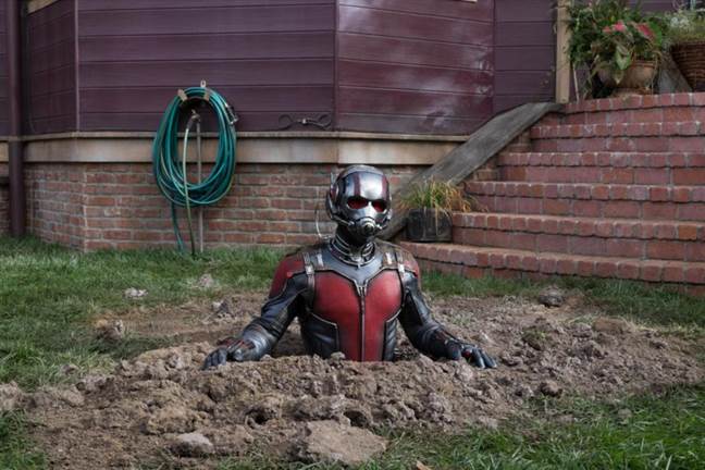 antman movie scene