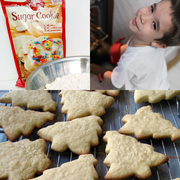 sugar cookies collage