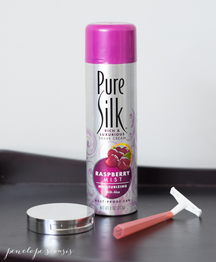 Pure Silk Shave Cream Raspberry Mist-2